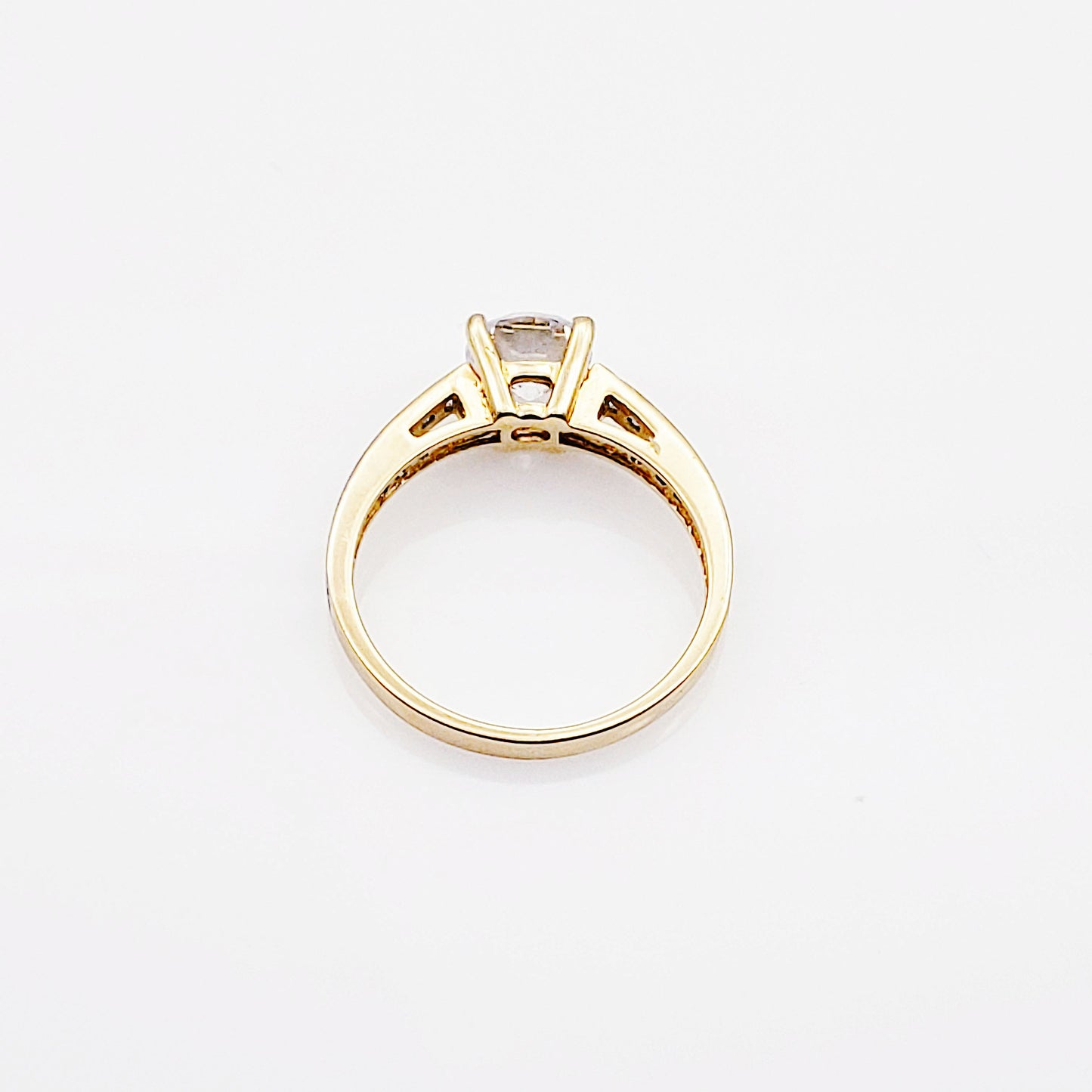 Anillo compromiso Oro 14k #3895