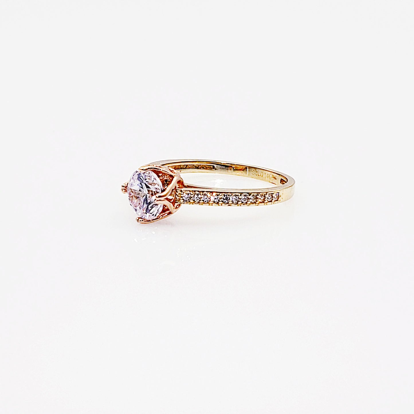 Anillo compromiso Oro 14k #5237