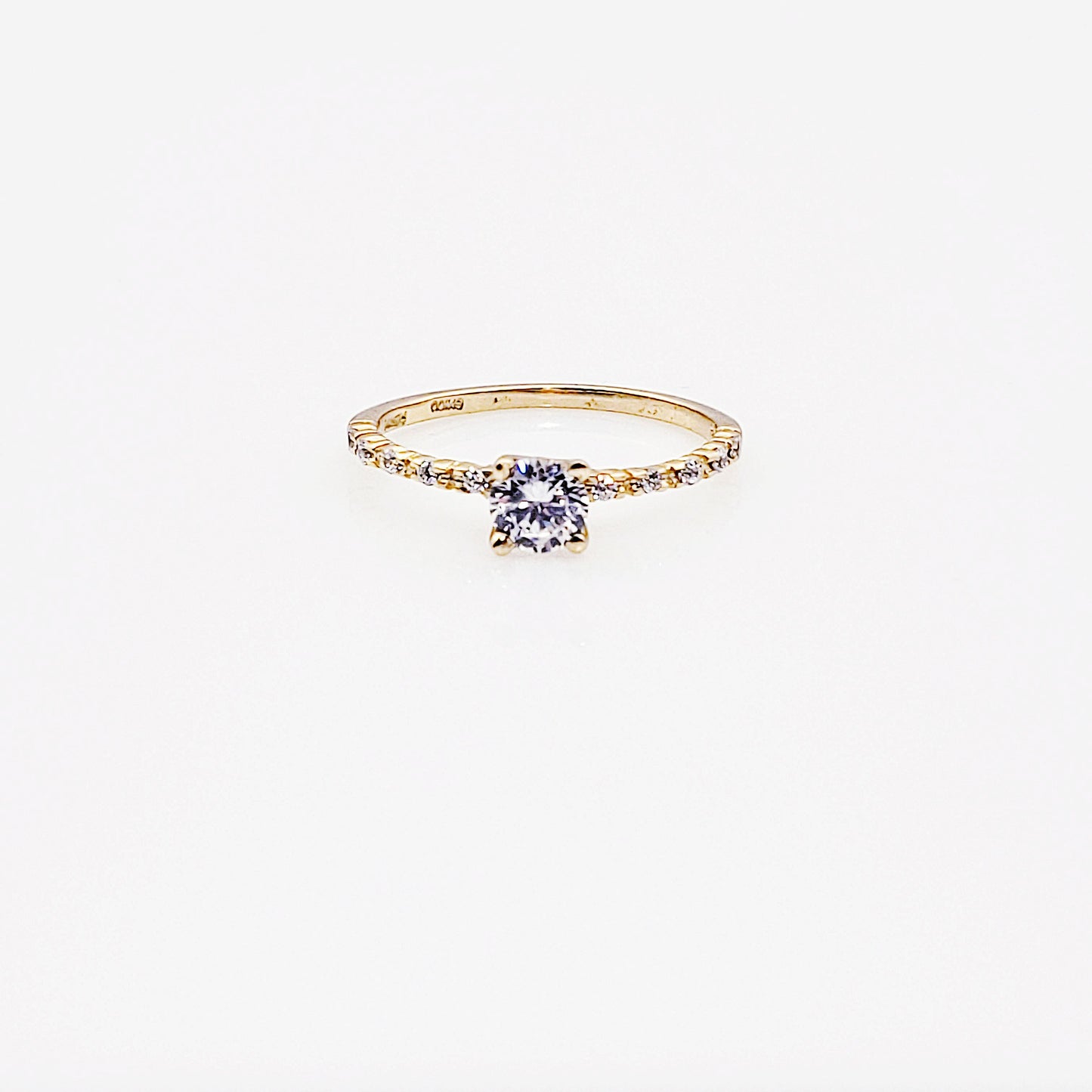 Anillo compromiso Oro 14k #3194