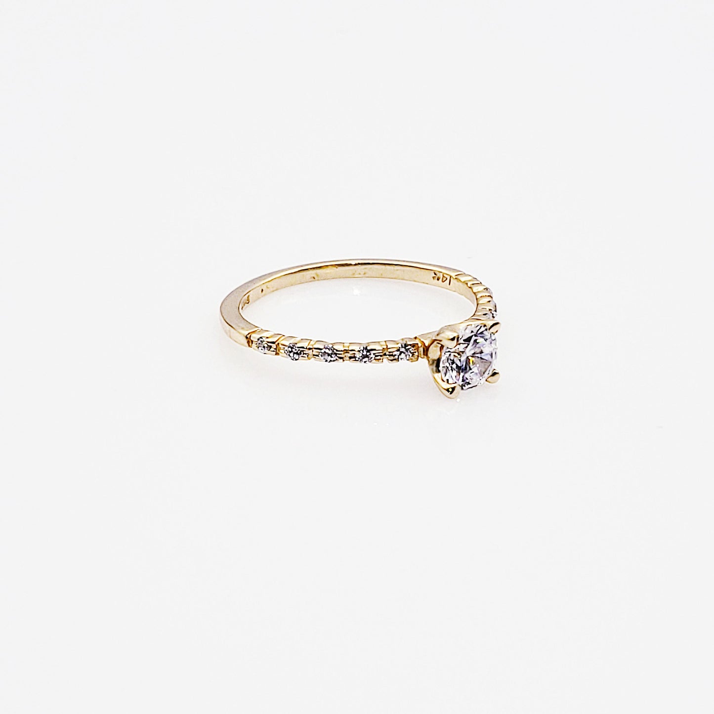 Anillo compromiso Oro 14k #3194