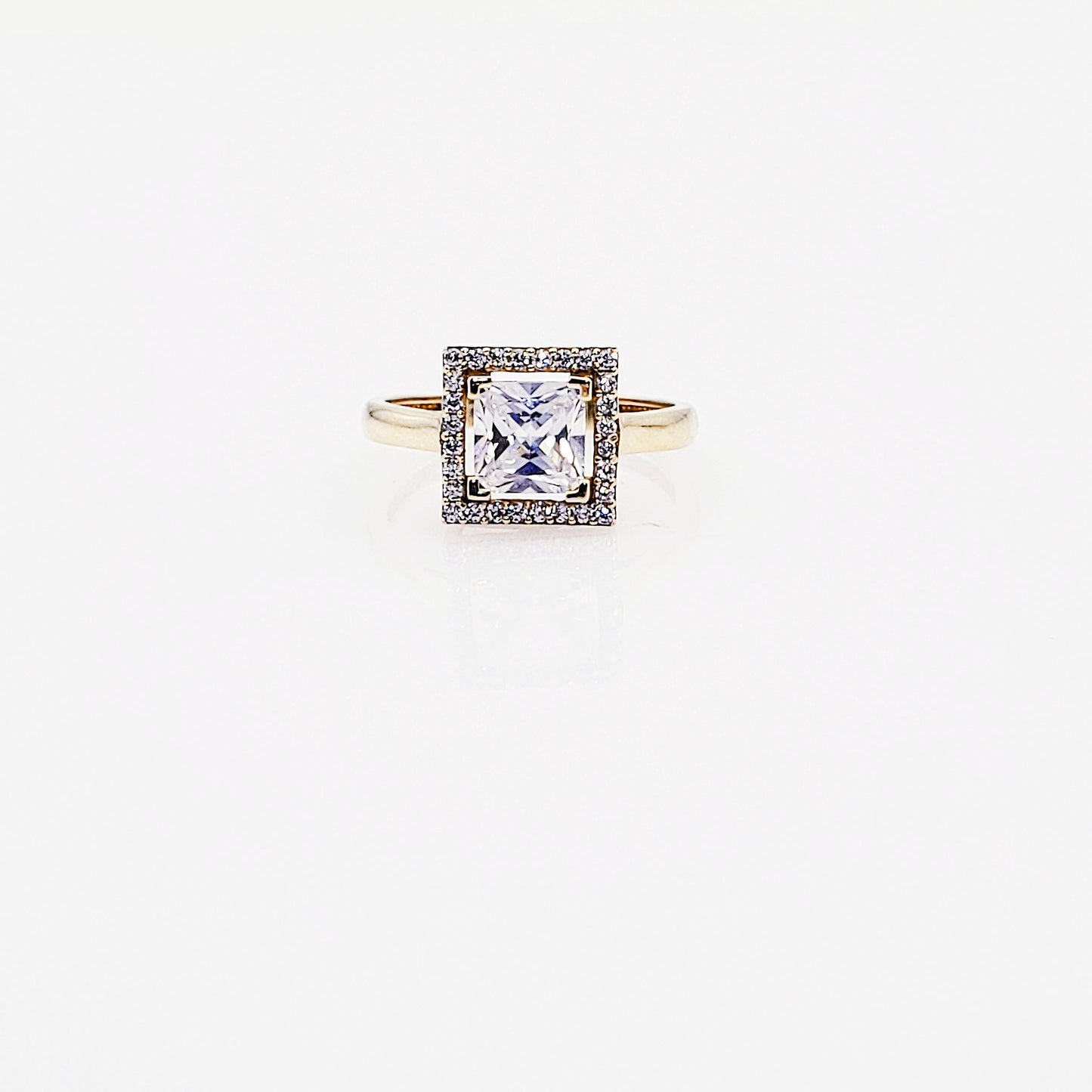 Anillo compromiso Oro 14k #4367