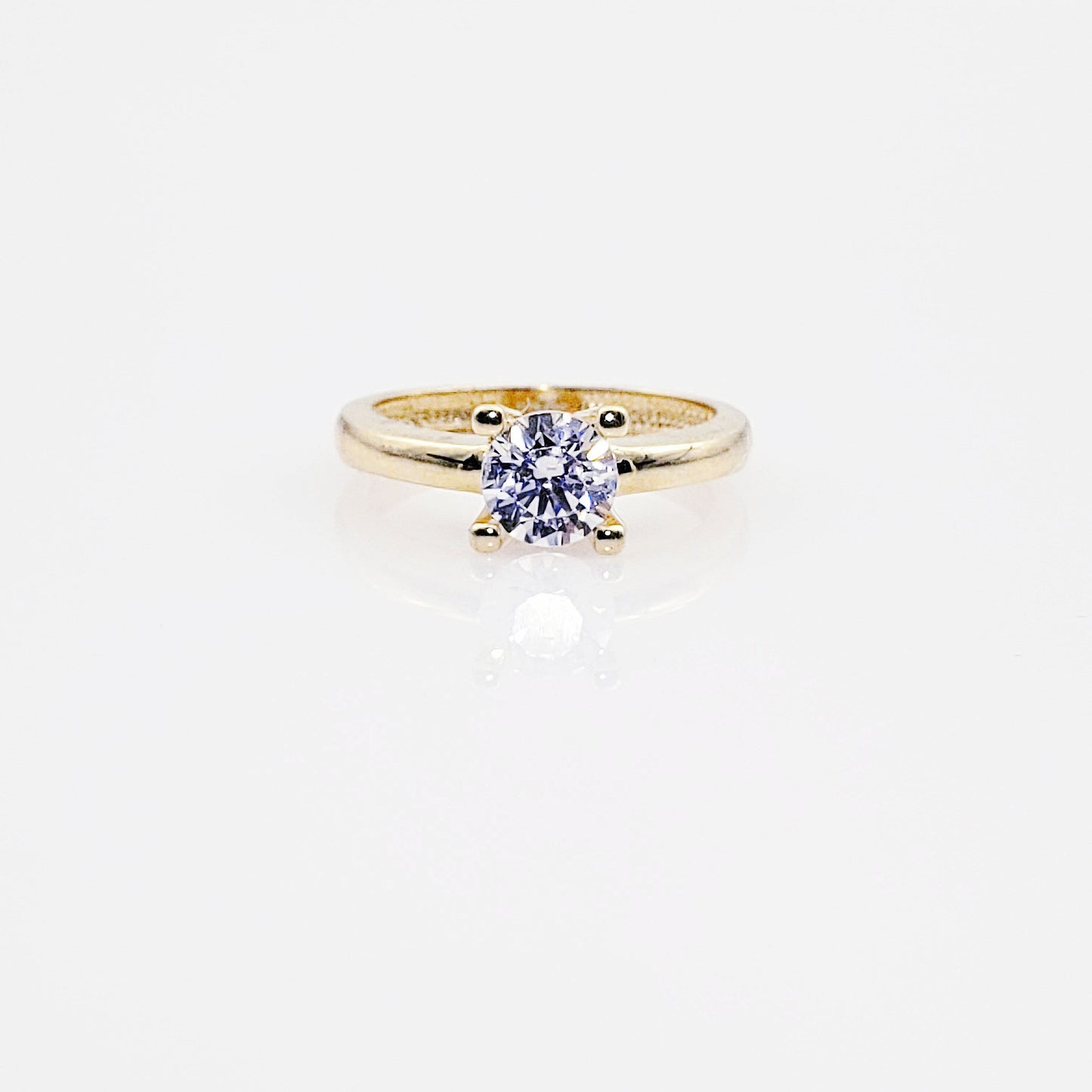 Anillo compromiso Oro 14k #7363