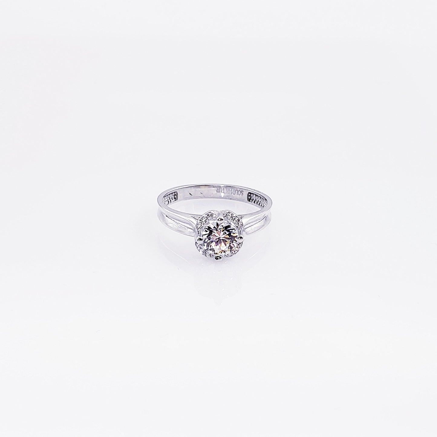 Anillo compromiso Oro 14k #5973
