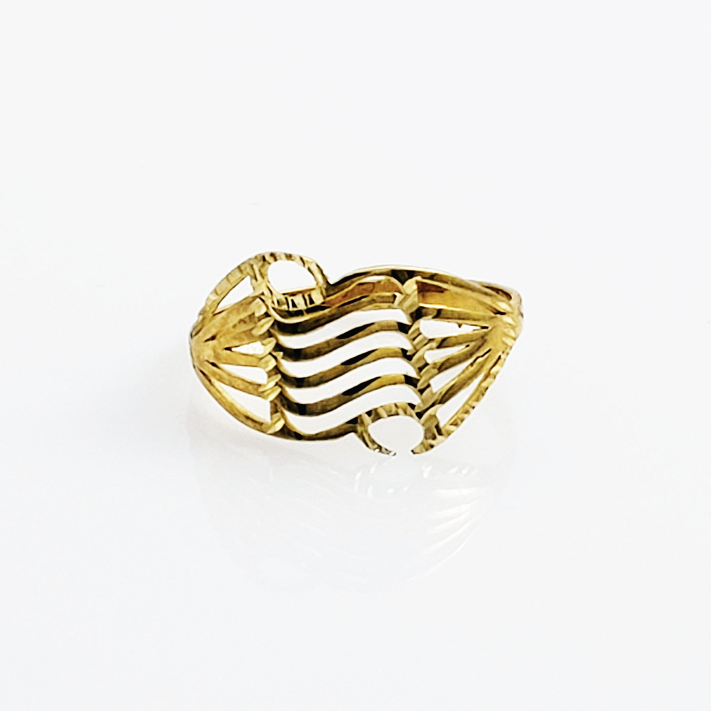 Anillo Oro Dama 10k #6425