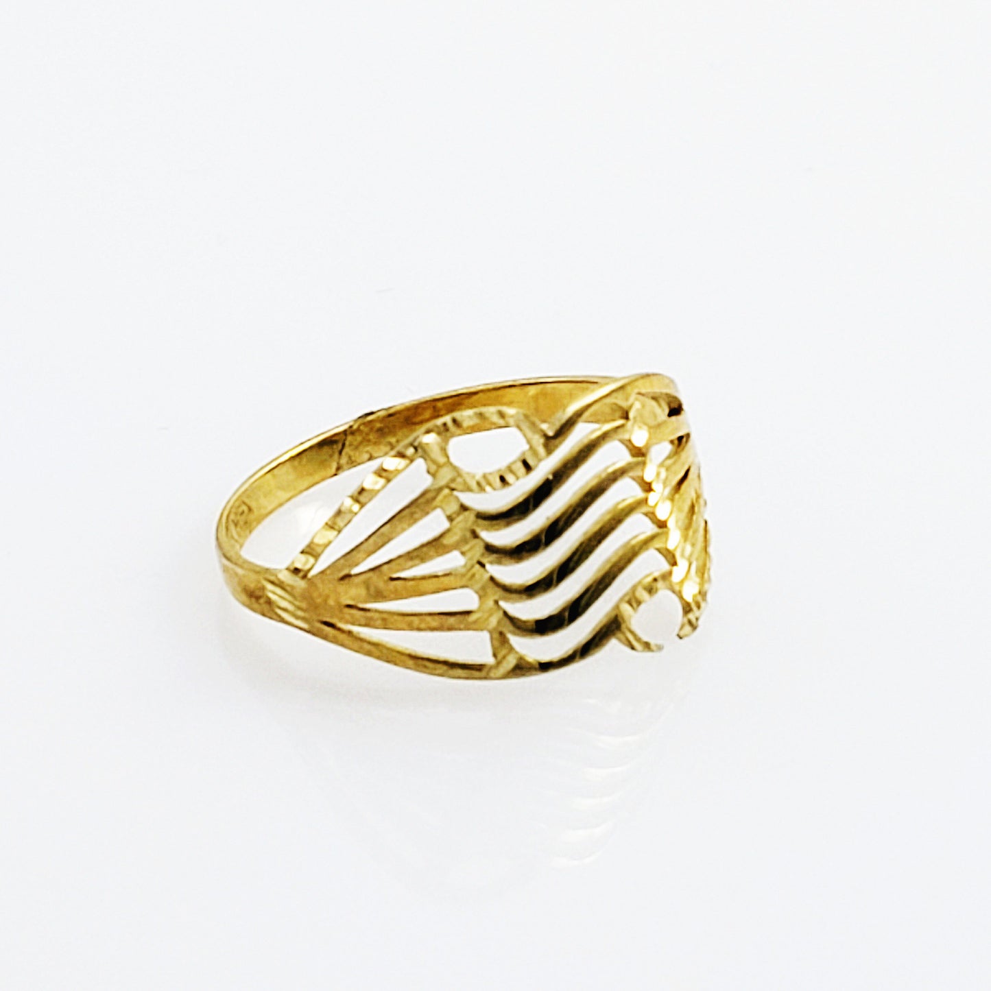 Anillo Oro Dama 10k #6425