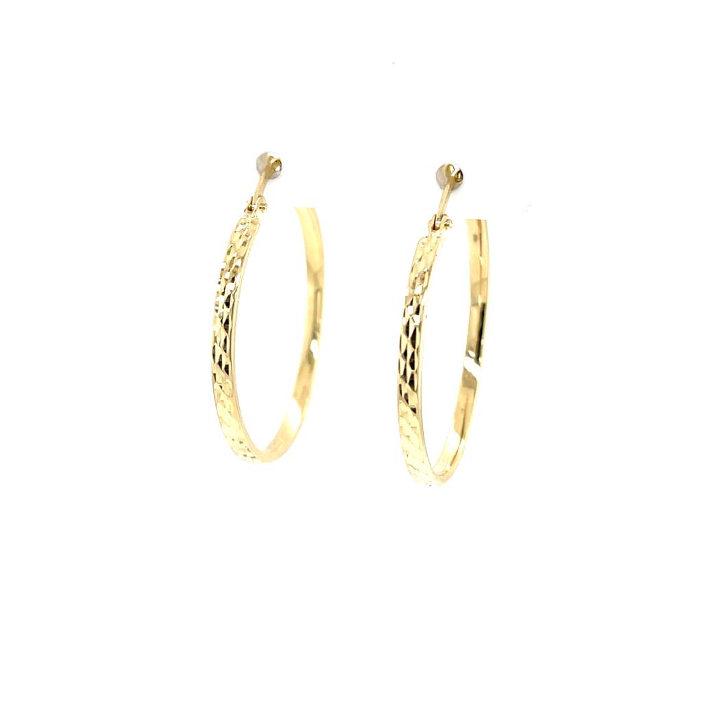 Arracada Oro 14k #9651