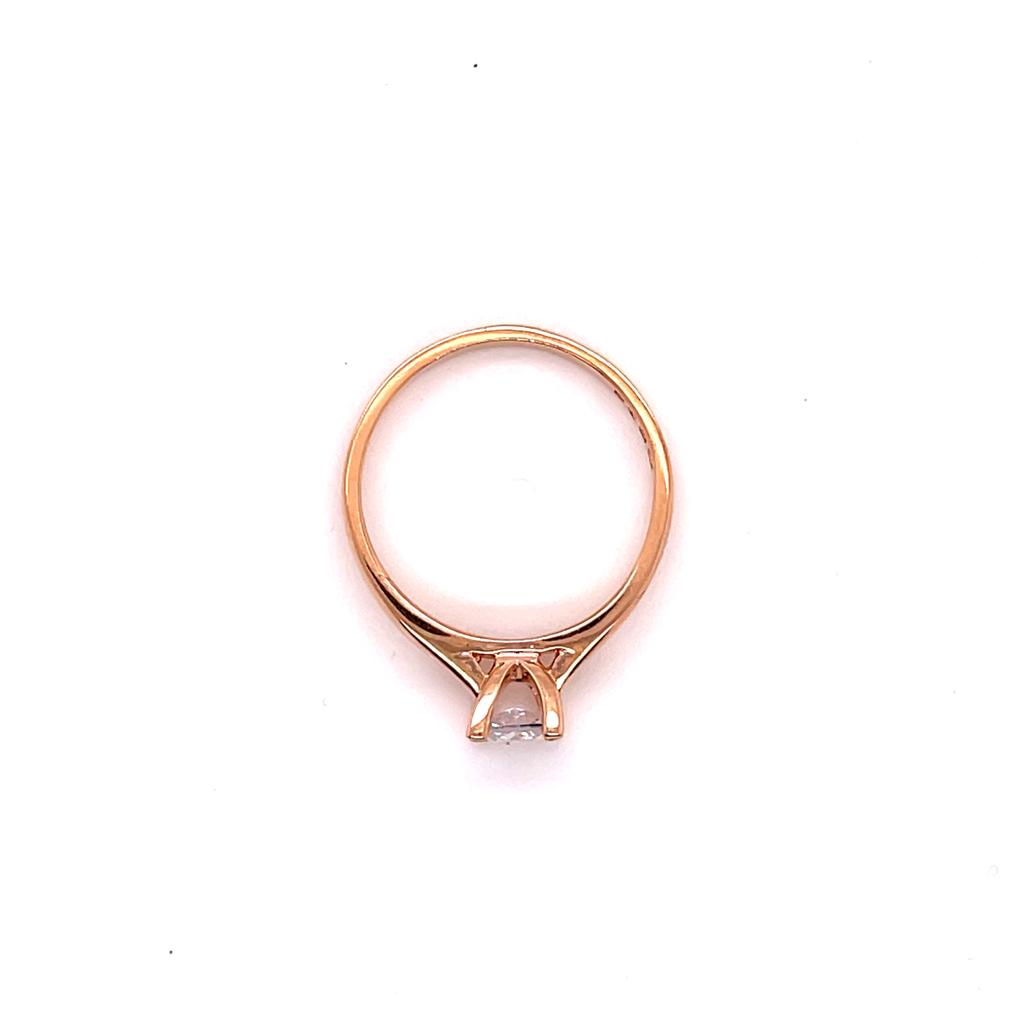 Anillo compromiso Oro 14k #9431
