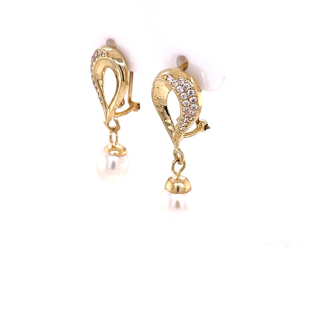 Aretes Oro 10k #9253