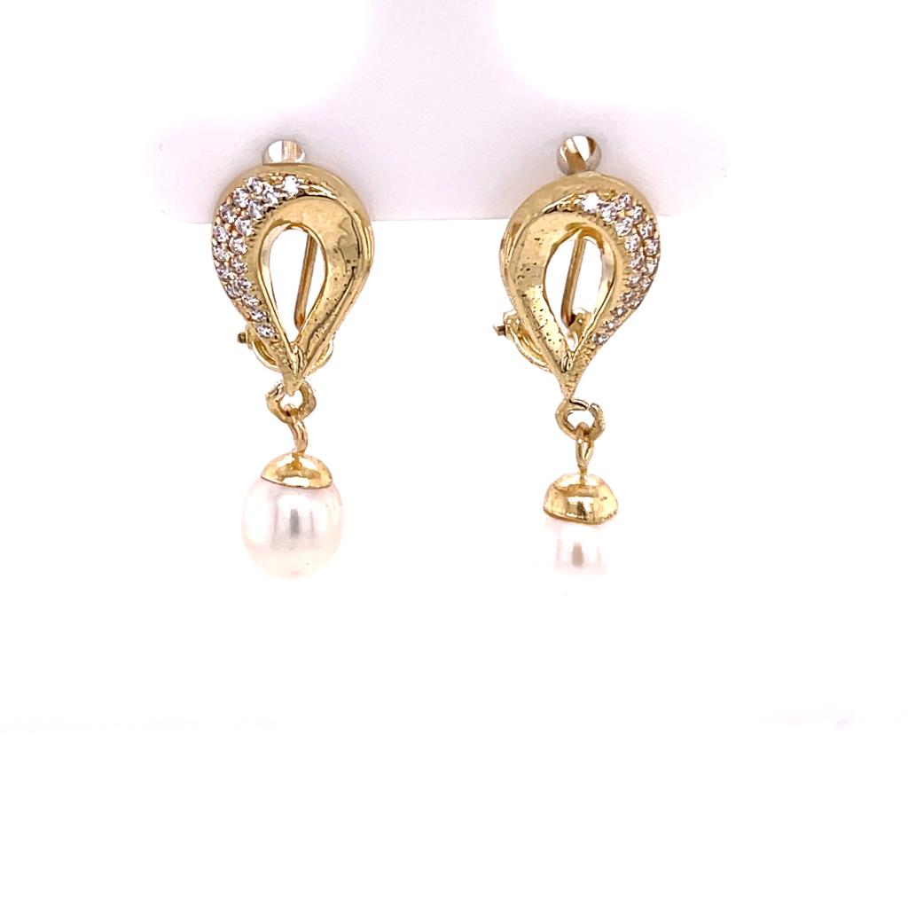 Aretes Oro 10k #9253