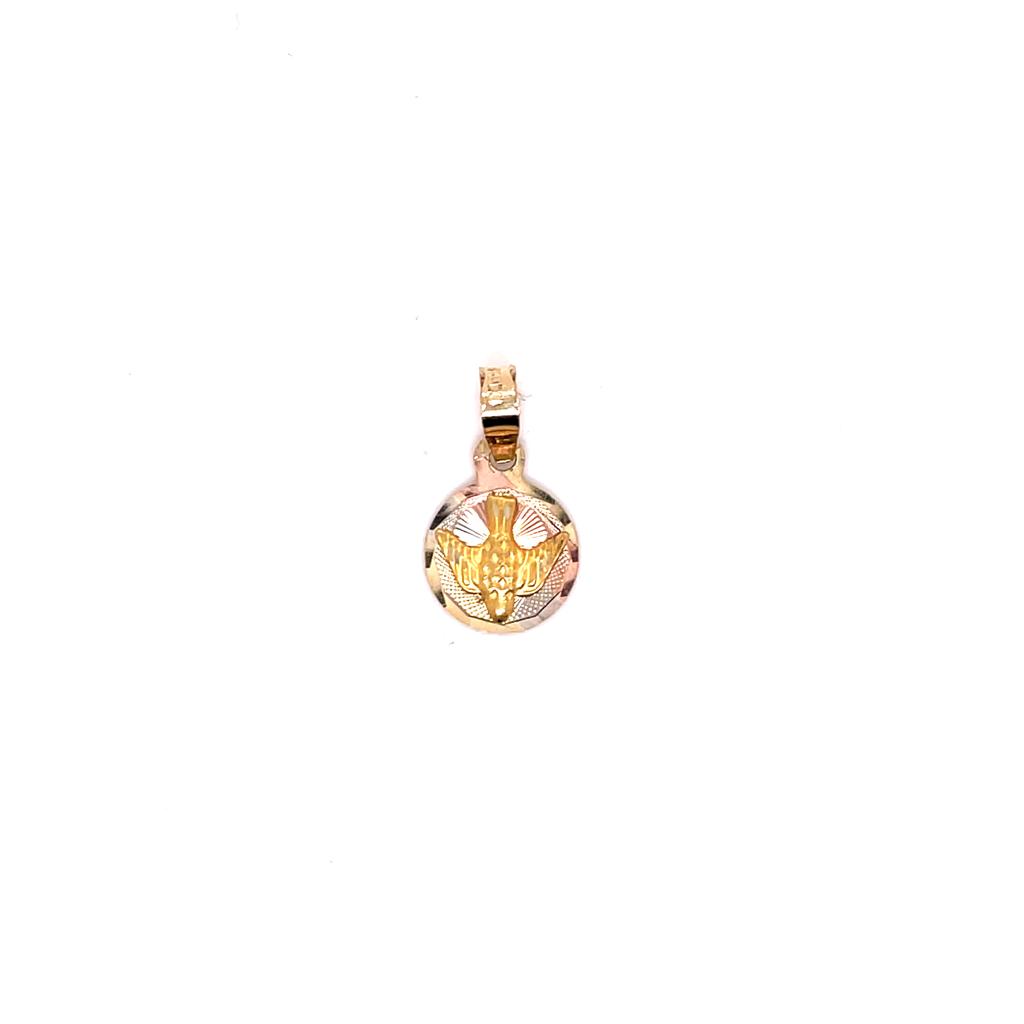 Medalla Oro Amarillo 10k #9057
