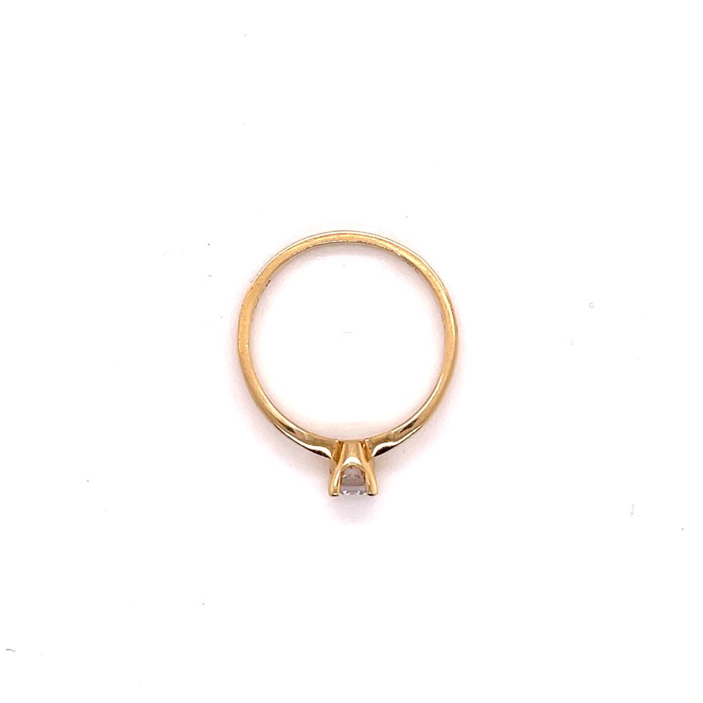 Anillo compromiso Oro 14k #9418