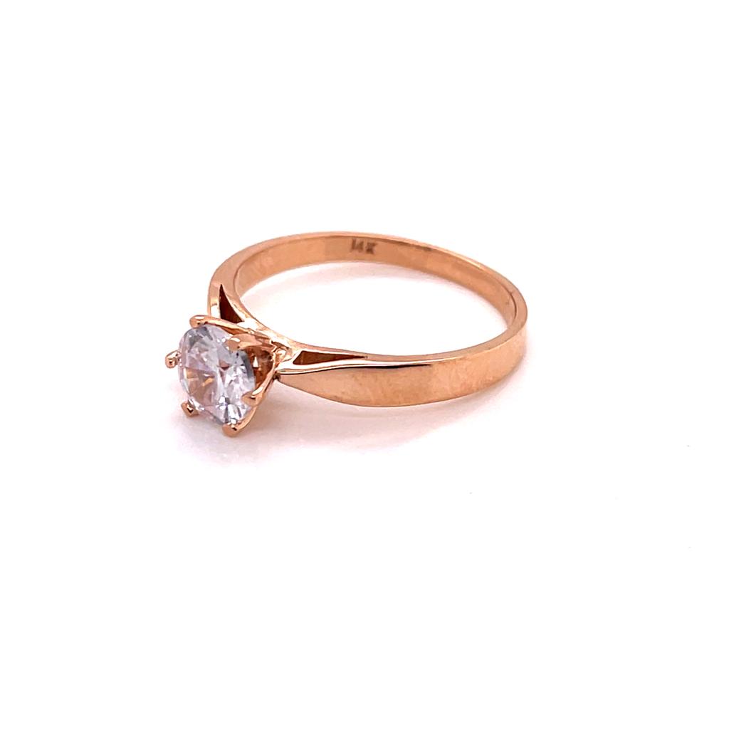 Anillo compromiso Oro 14k #9432
