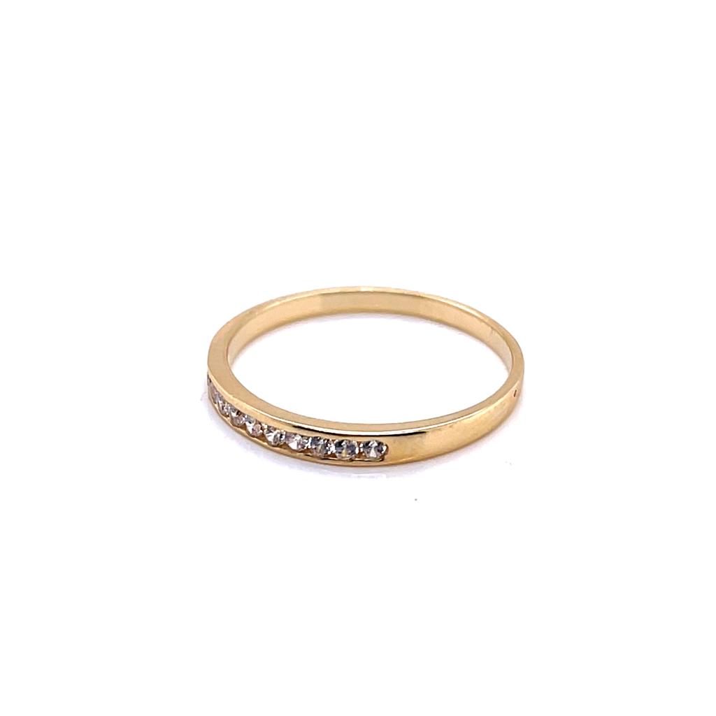 Anillo Oro Dama 10k #9404