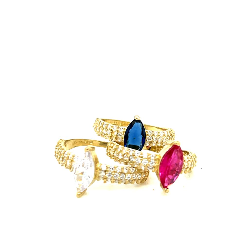 Anillo Dama Oro 10k #9792