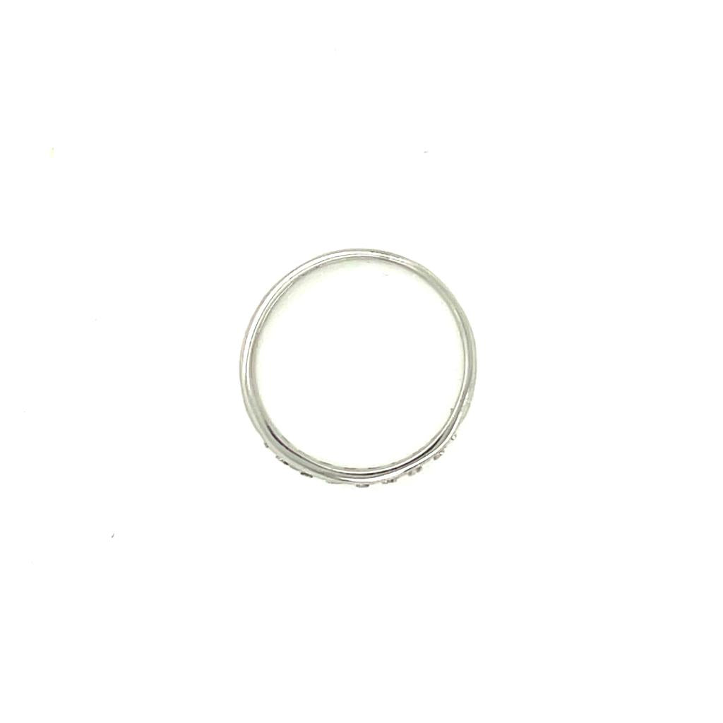 Churumbela Oro 14k Blanco .21 Ct TW Diamante SI2-H #9761