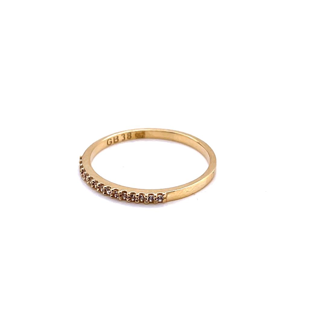 Anillo Oro Dama 10k #9405