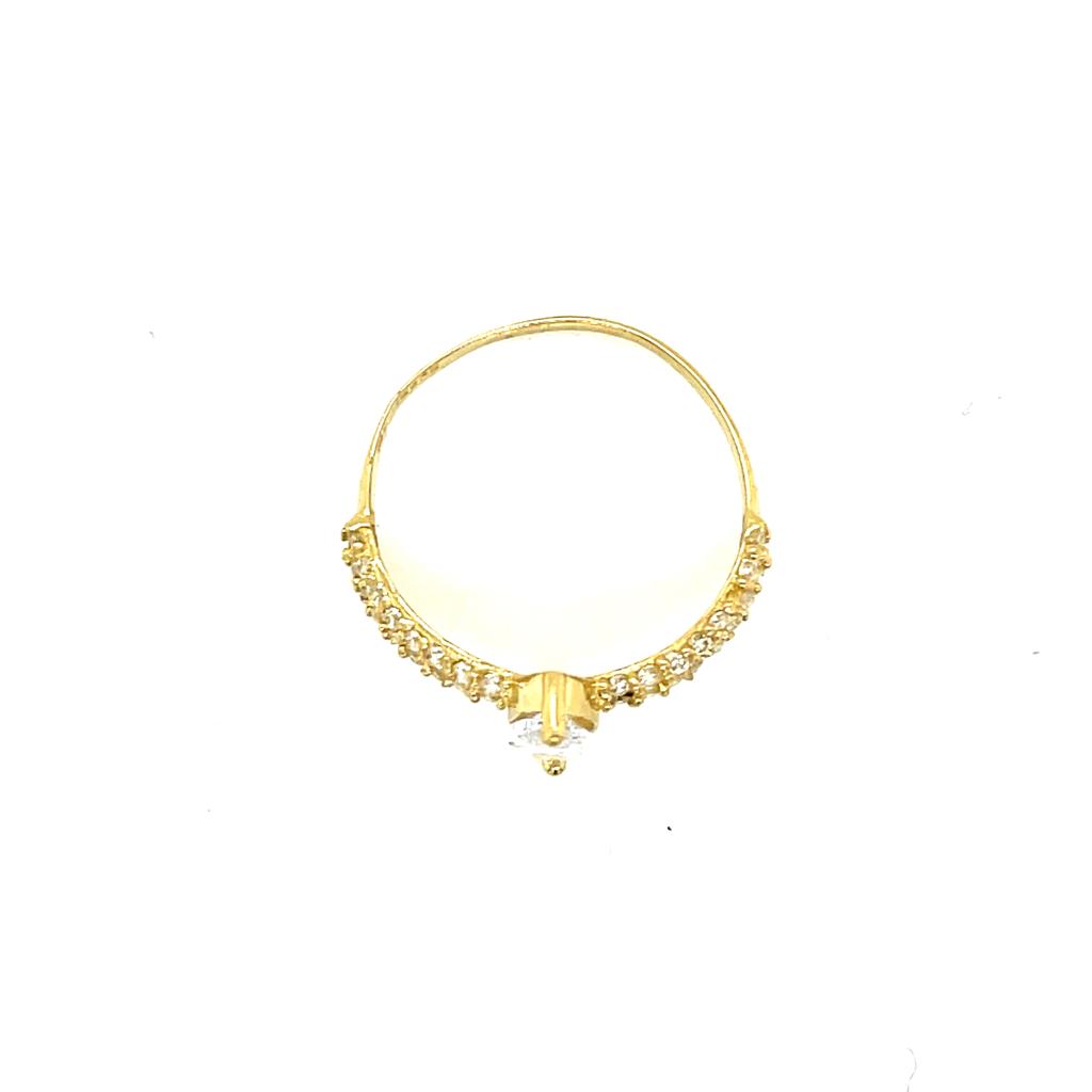 Anillo Dama Oro 10k #9792