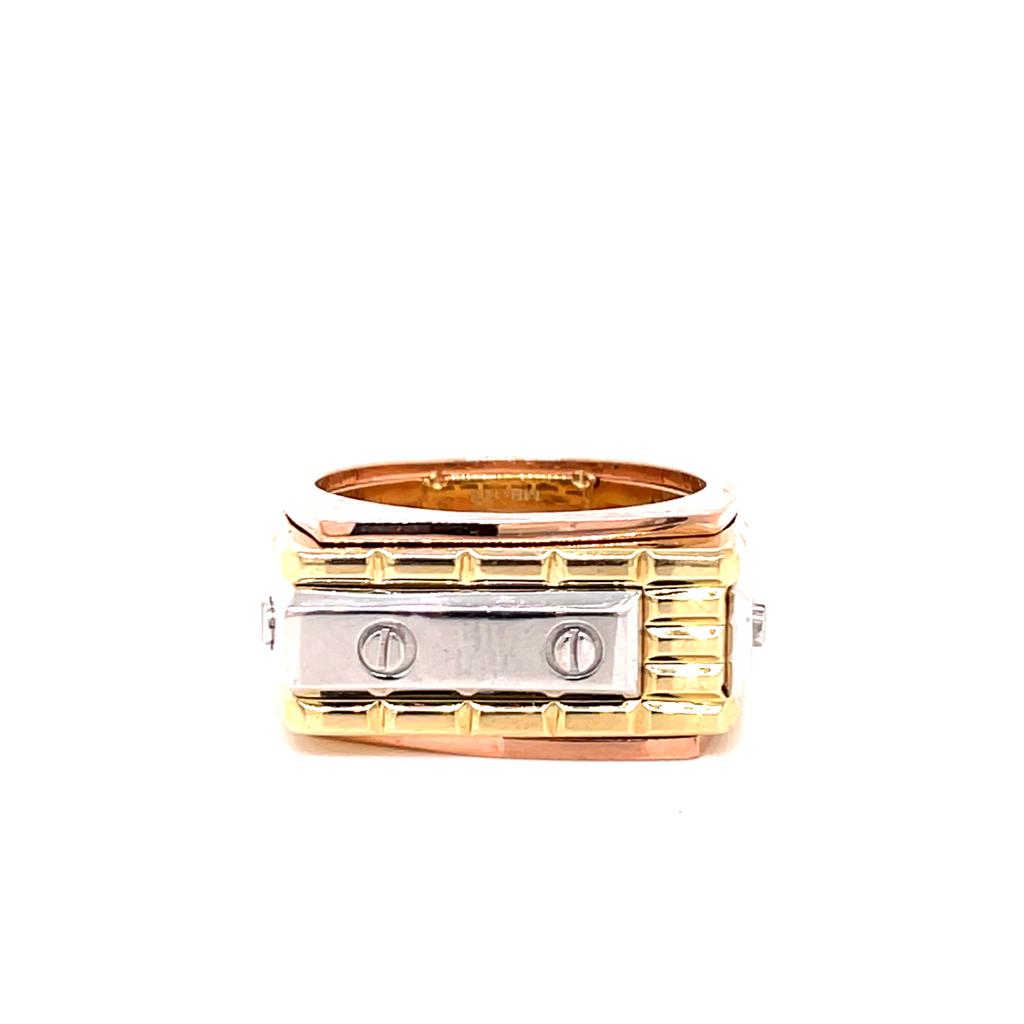 Anillo Caballero Oro 10k #9119