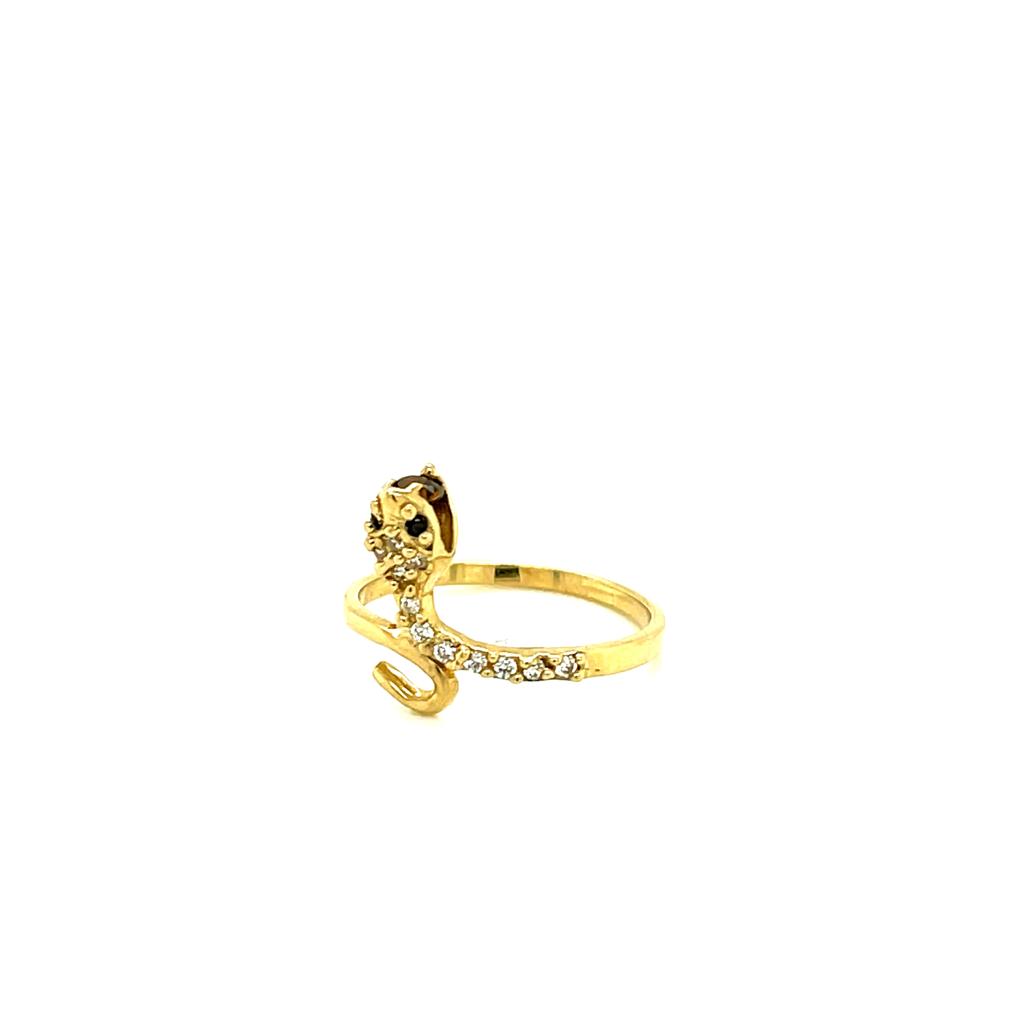 Anillo Oro Dama 10k #9815