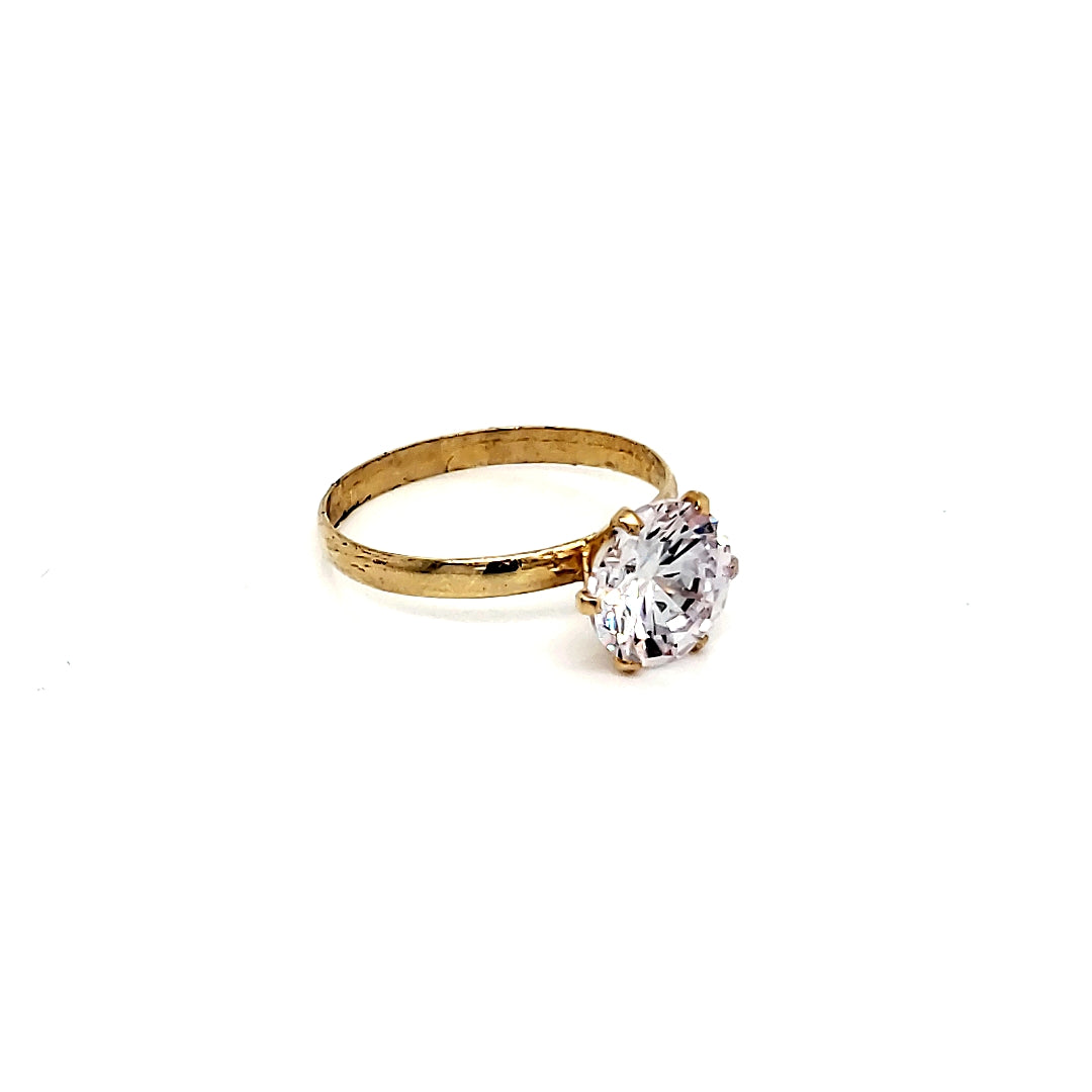Anillo compromiso Oro 10k #6793