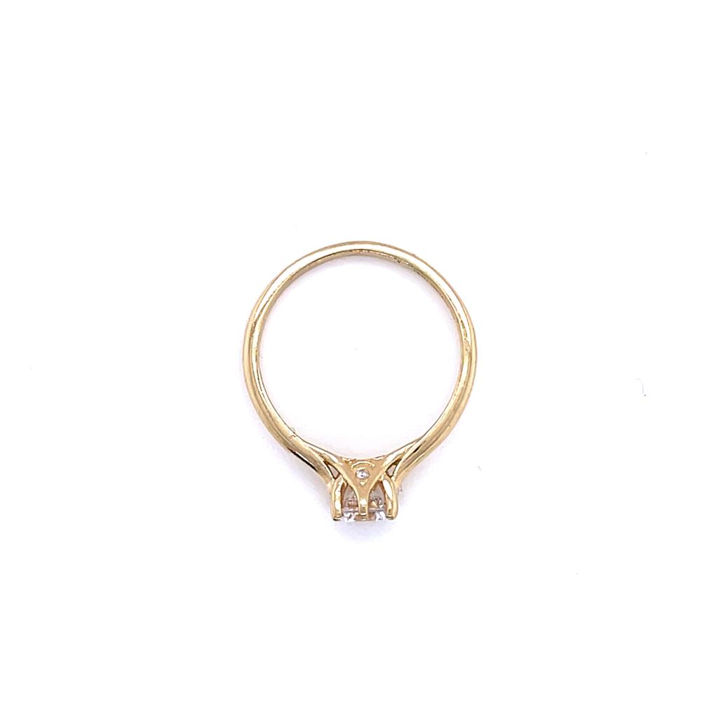Anillo compromiso Oro 10k #9348