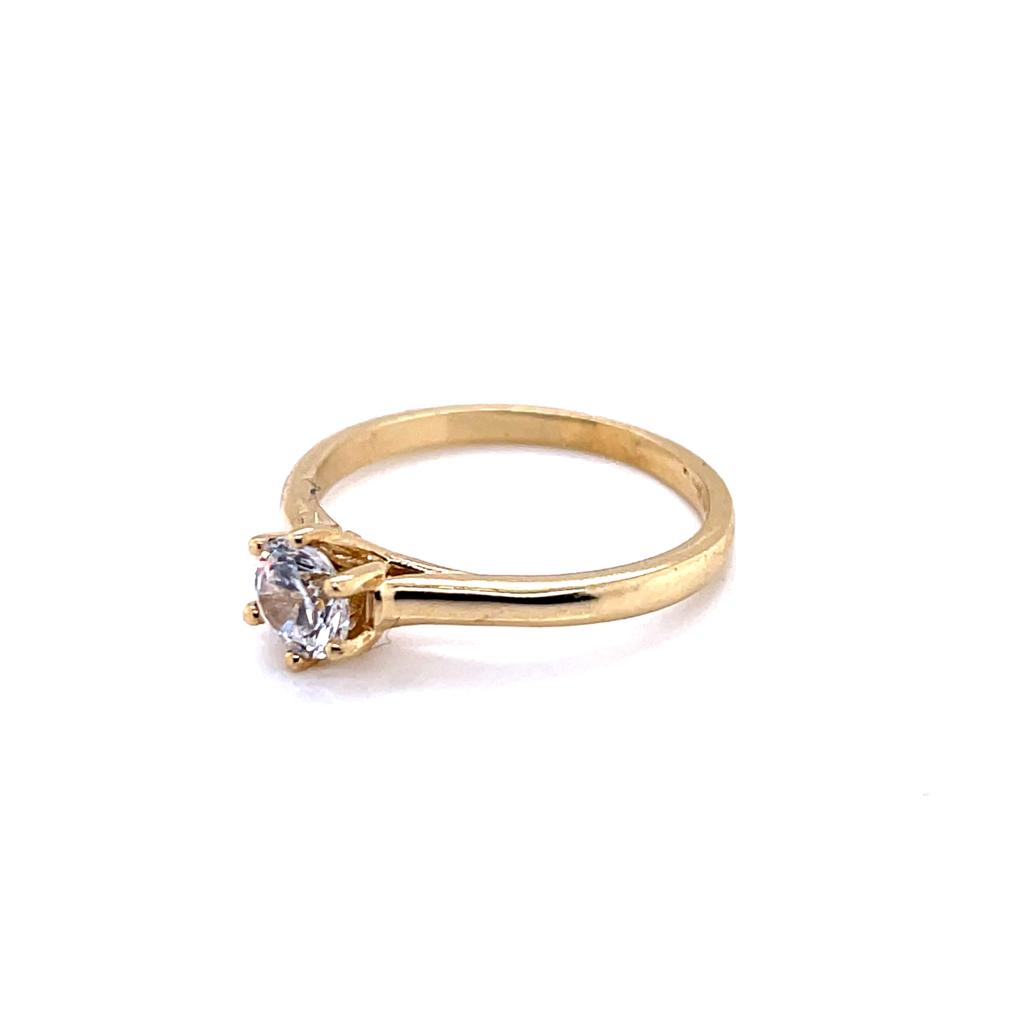 Anillo compromiso Oro 10k #9348