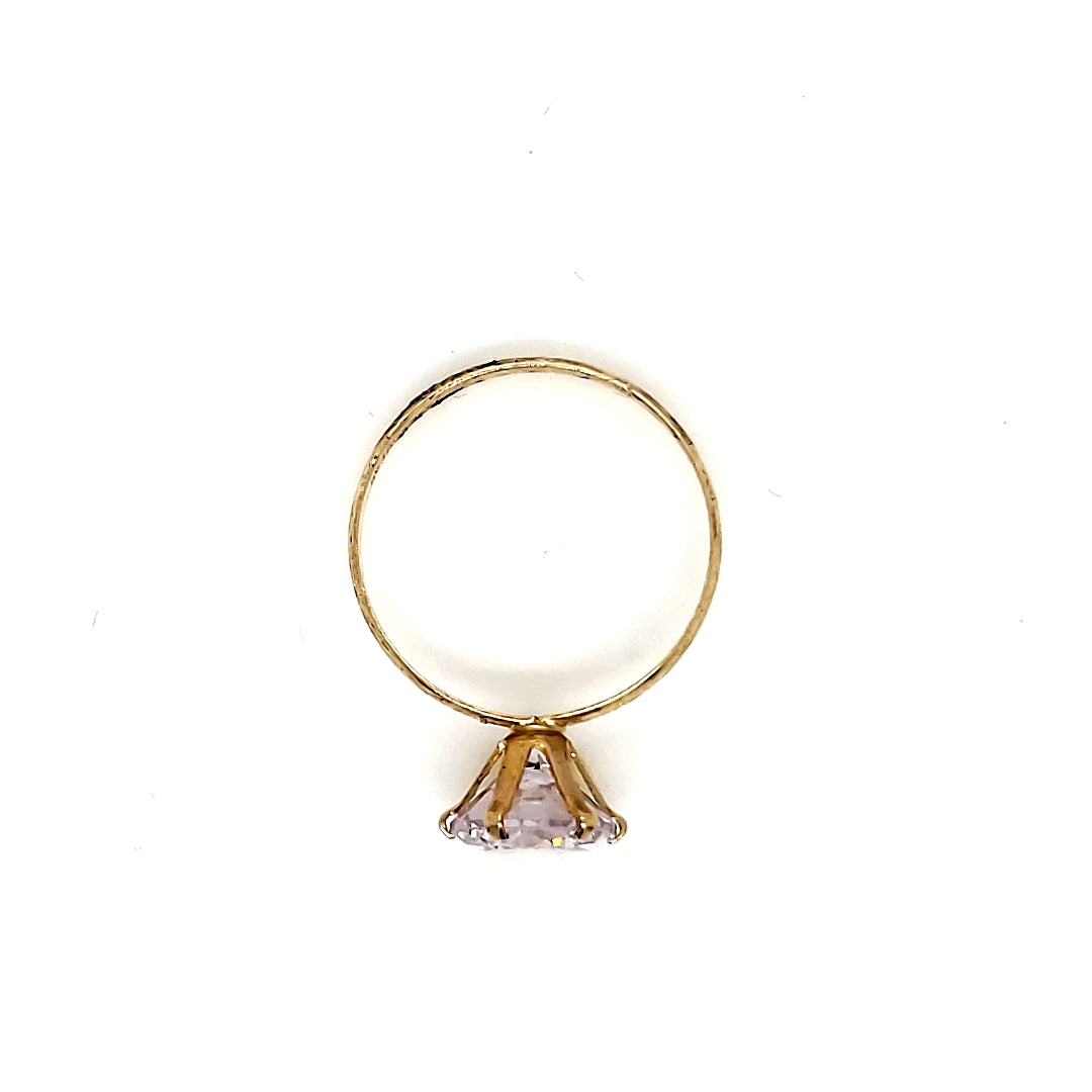 Anillo compromiso Oro 10k #6793