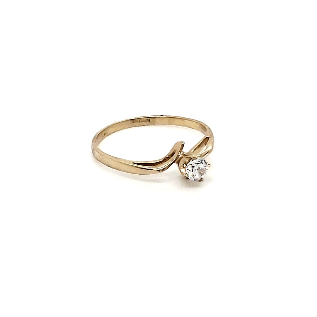 Anillo compromiso Oro 10k #6474
