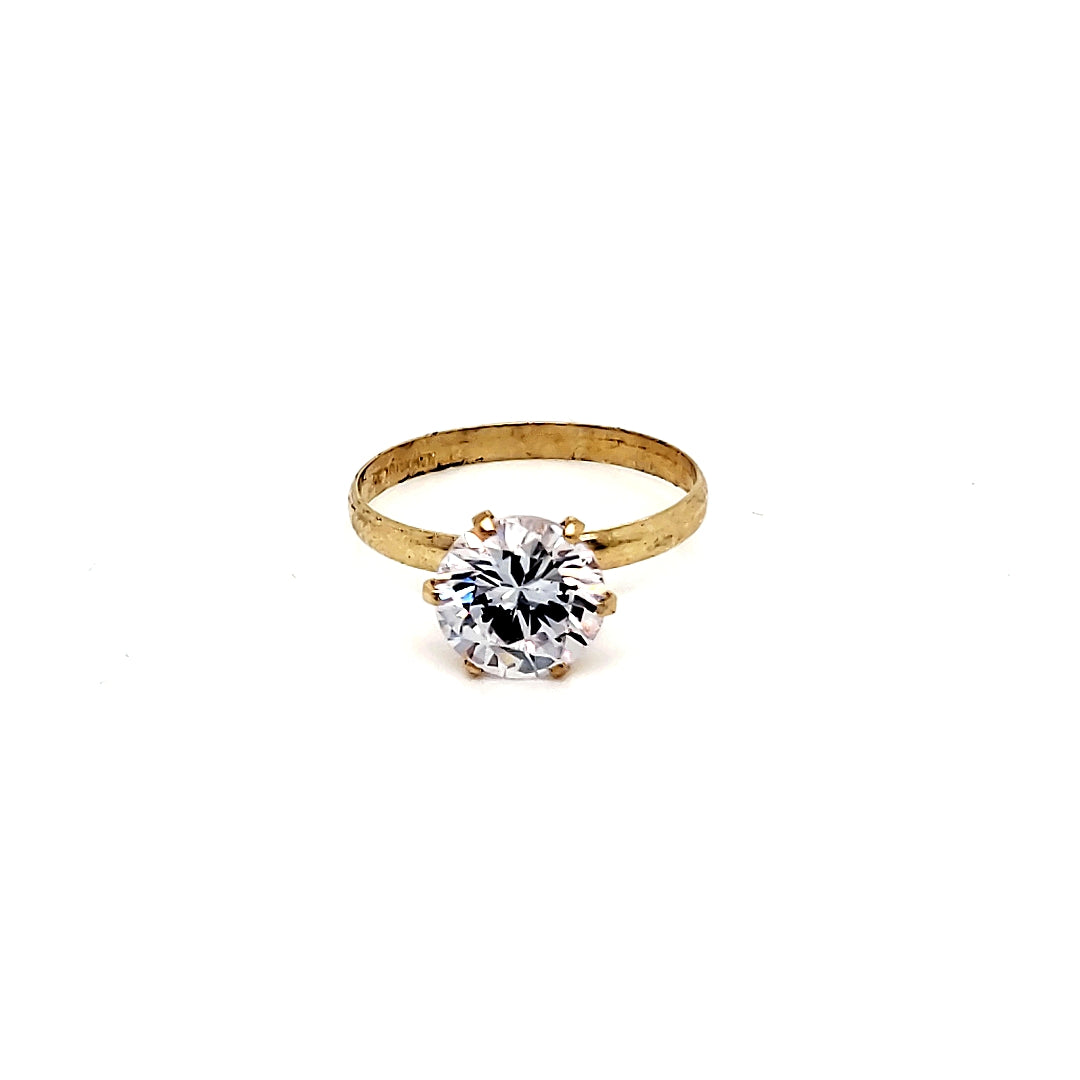 Anillo compromiso Oro 10k #6793