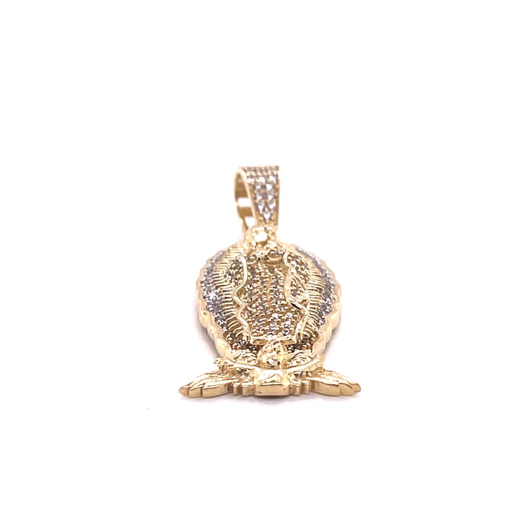 Dije Virgen Oro Amarillo 10k #9215