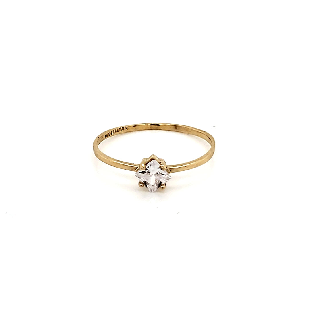 Anillo compromiso Oro 10k #4310