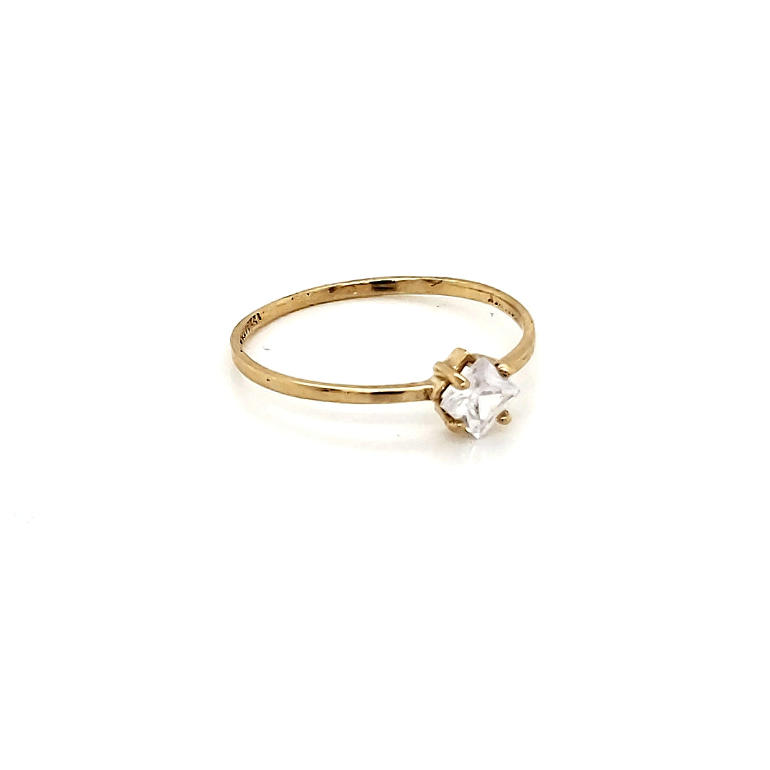 Anillo compromiso Oro 10k #4310
