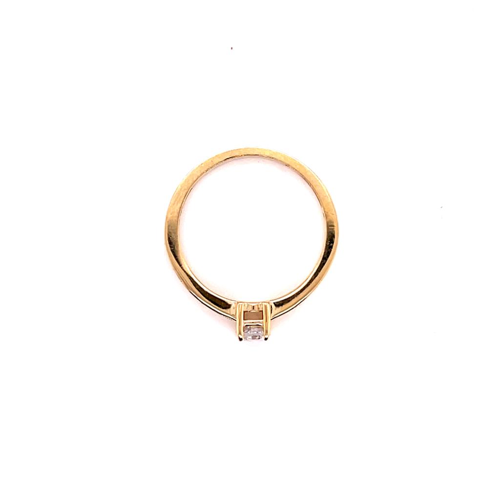 Anillo compromiso Oro 14k #9422