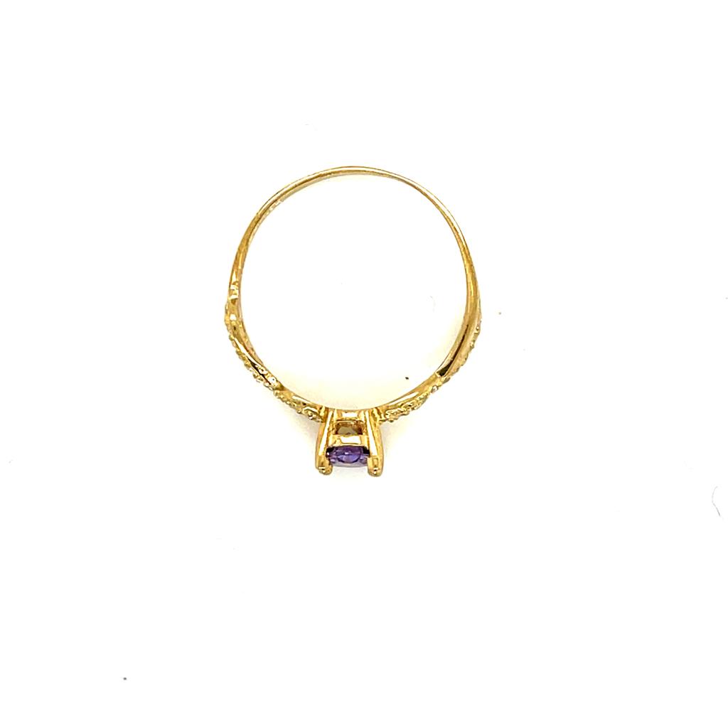 Anillo Dama Oro 10k #9795
