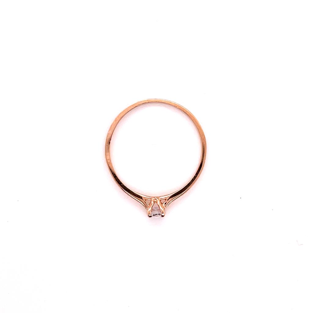 Anillo compromiso Oro 14k #9425