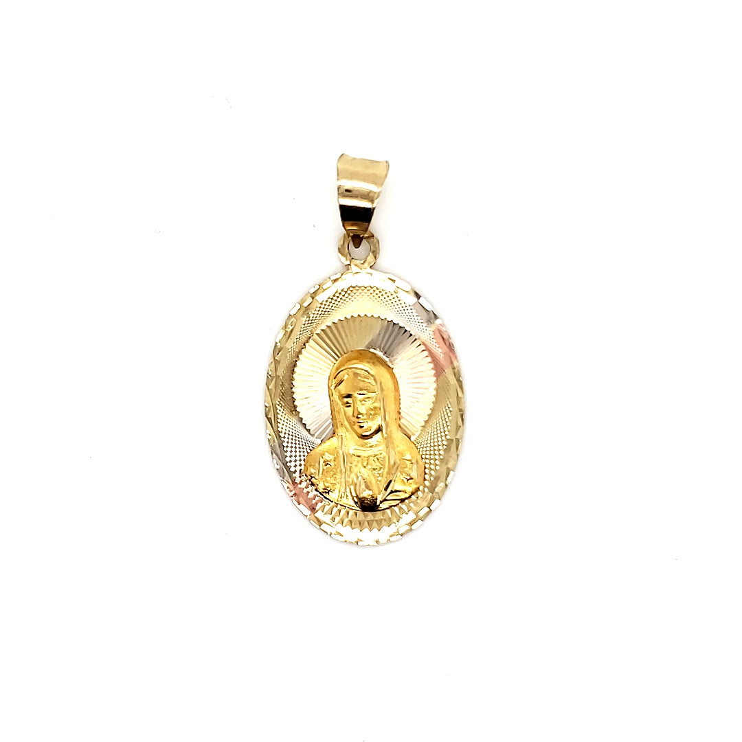 Medalla Oro Amarillo 10k #7468