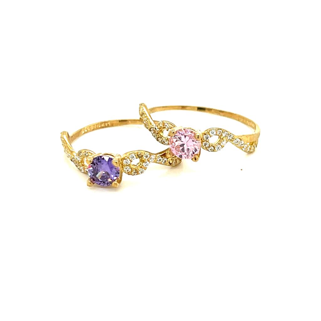 Anillo Dama Oro 10k #9795