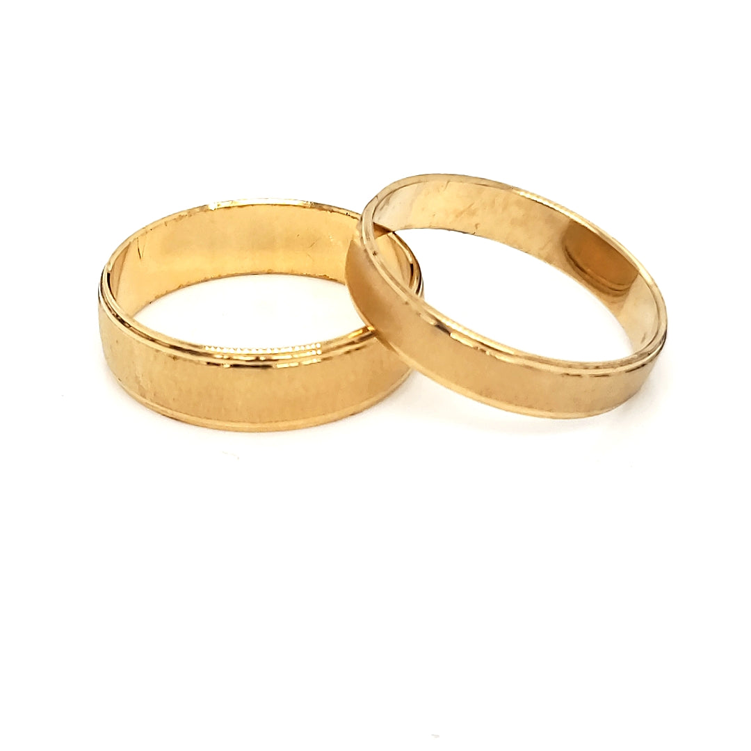 Argolla Oro 14k Amarillo 4mm A5145466