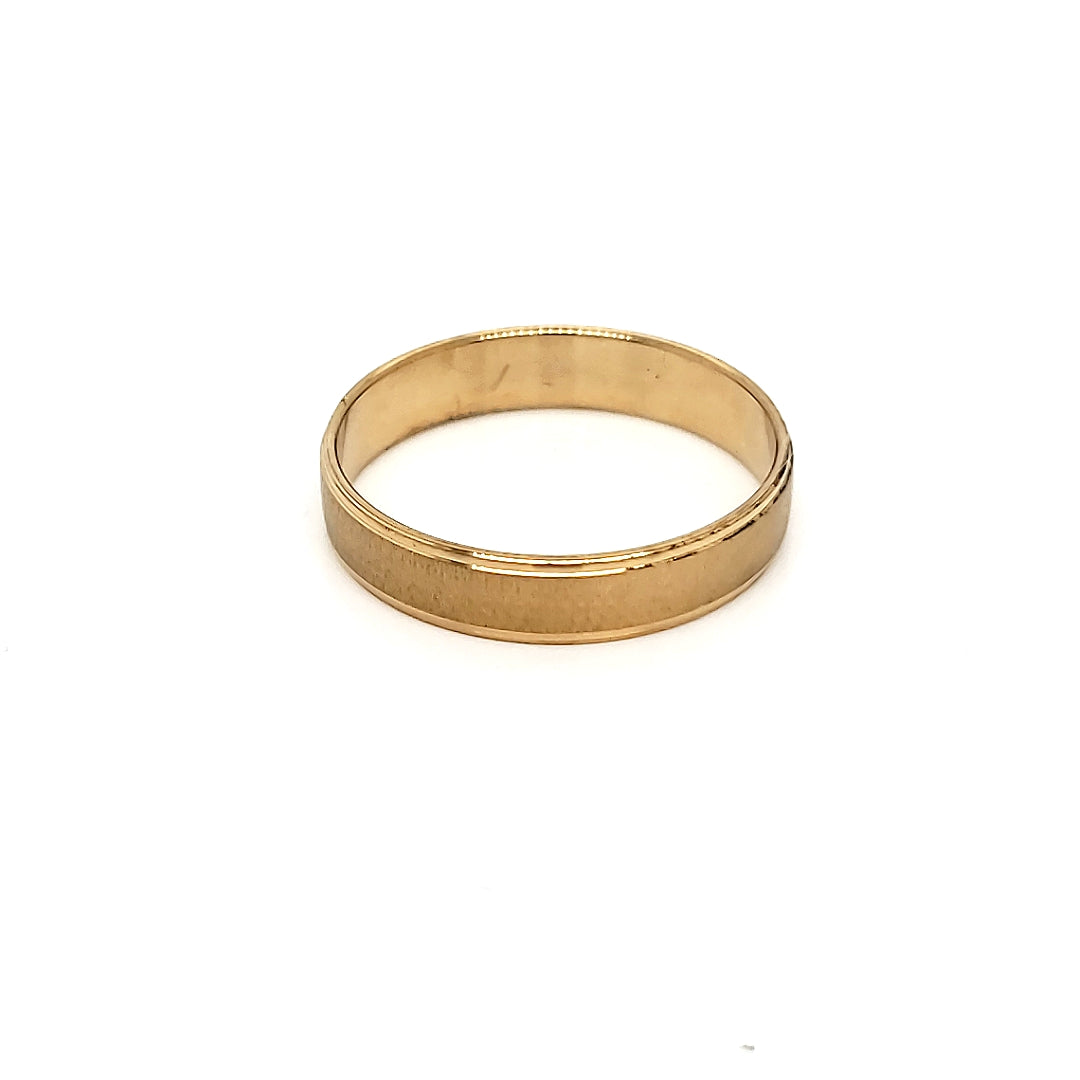 Argolla Oro 14k Amarillo 4mm A5145466