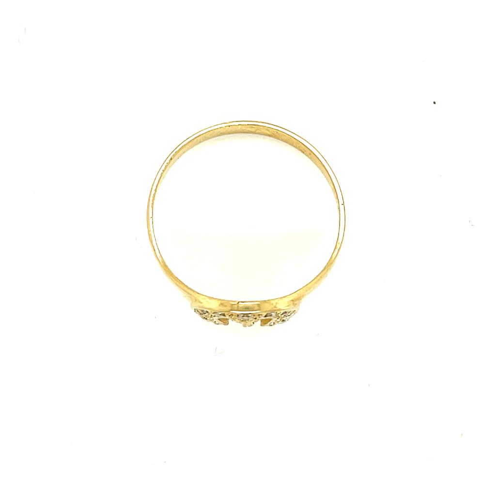 Anillo Caballero Oro 10k #9782