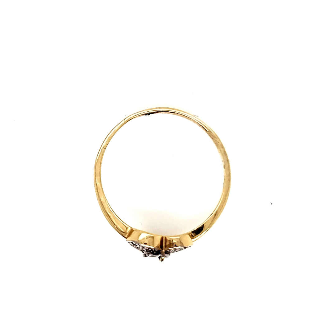 Anillo Oro 10k 15 años #10