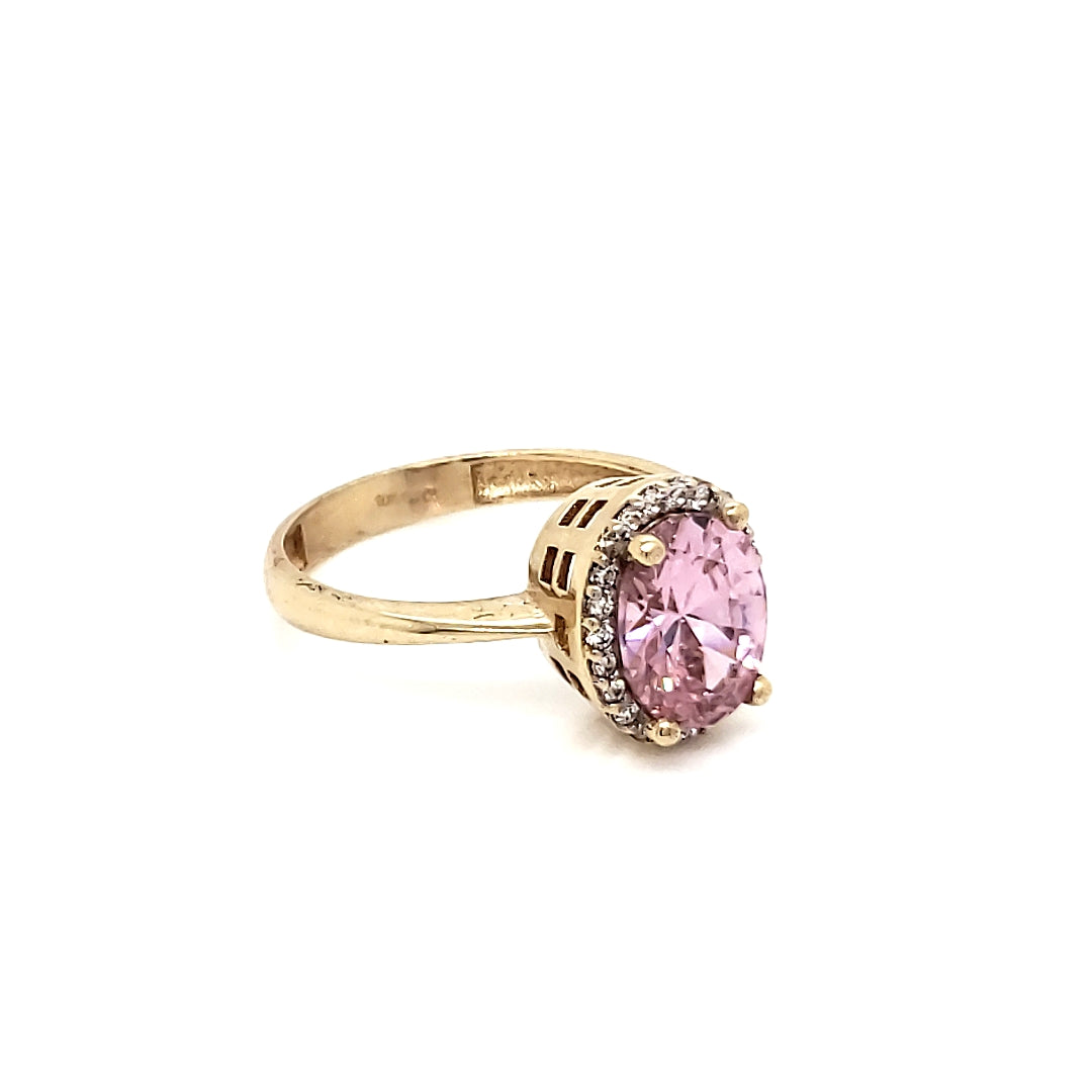 Anillo Oro Dama 10k #6445