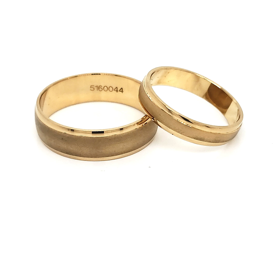 Argolla Oro 14k Amarillo 4mm A5140044