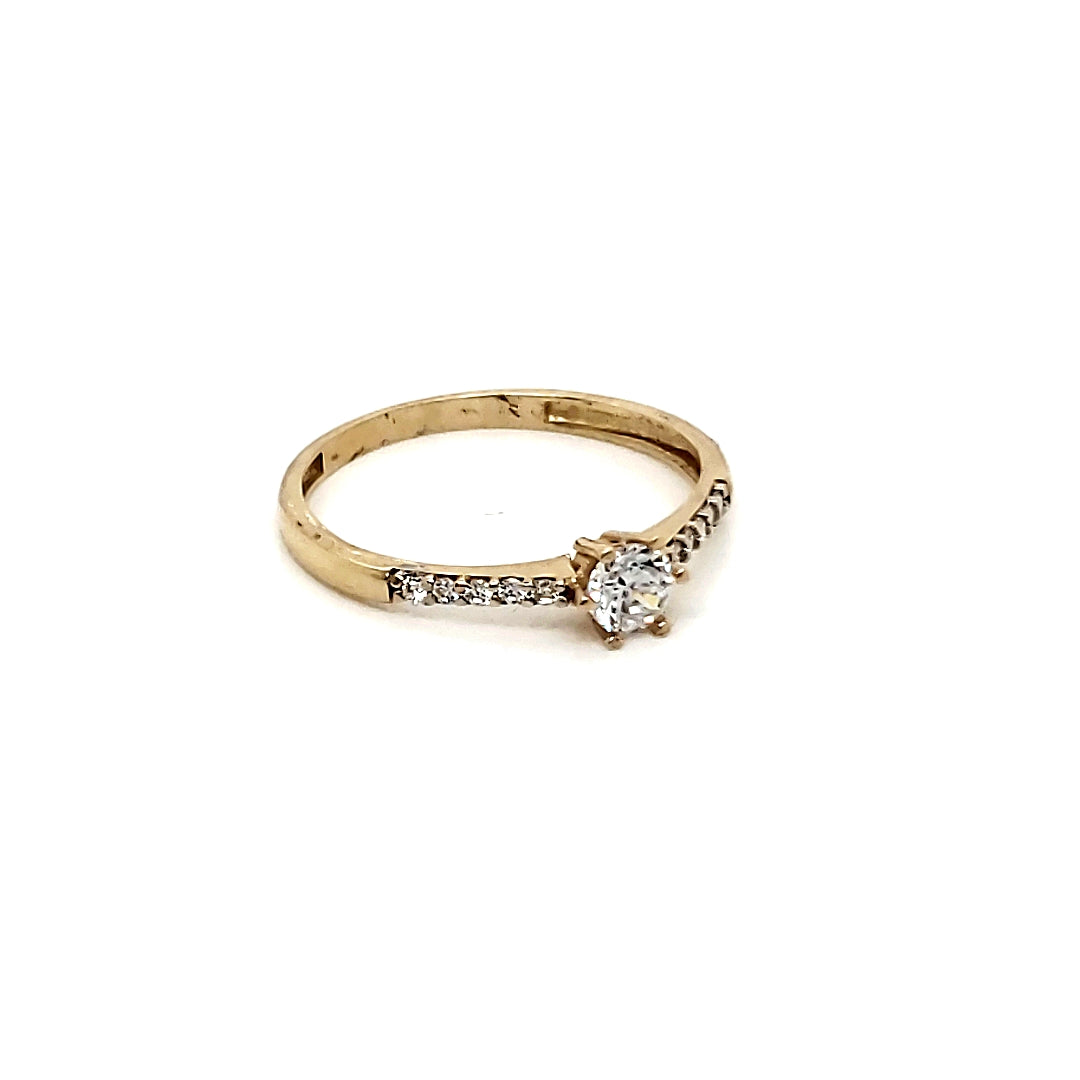 Anillo compromiso Oro 10k #6455