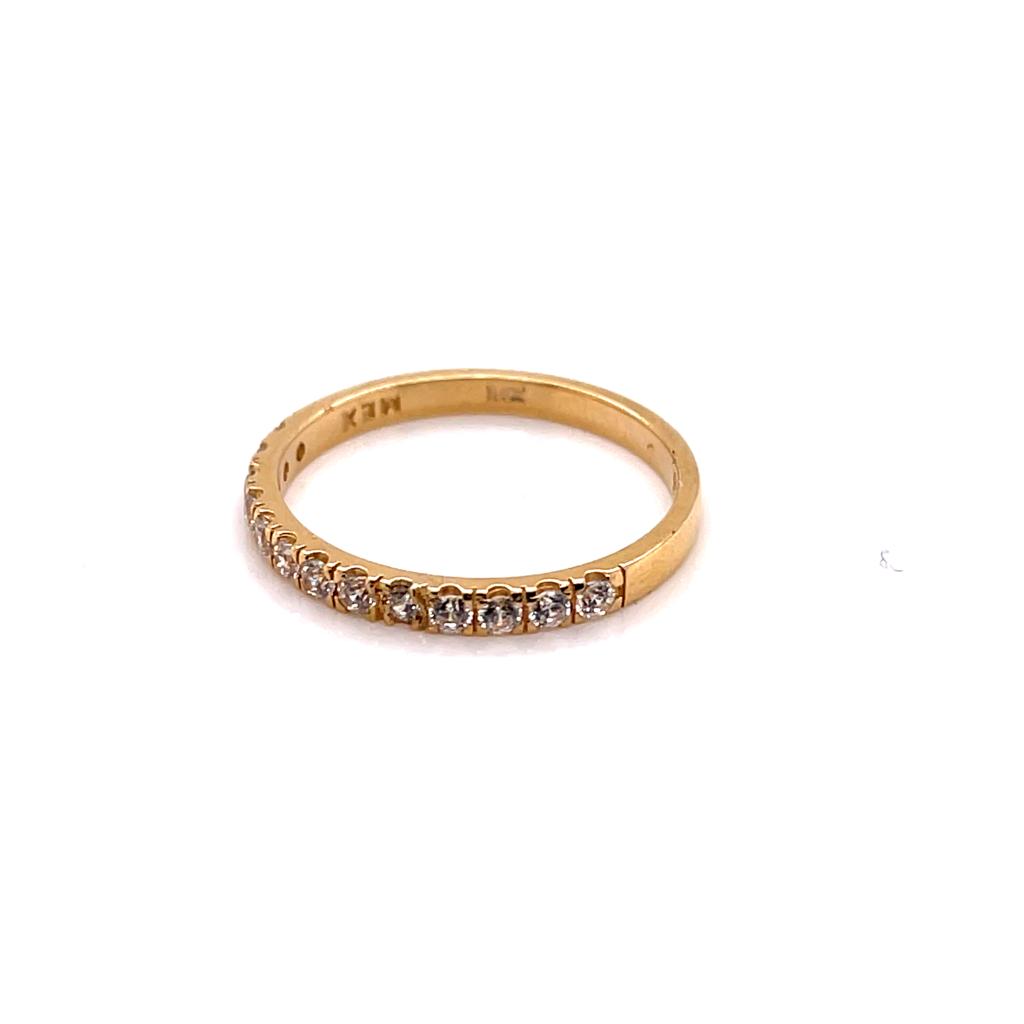 Anillo Oro Dama 14k #9412