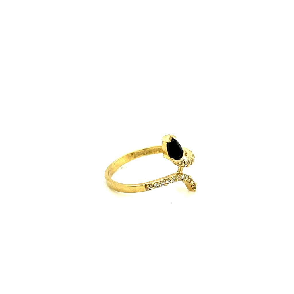 Anillo Oro Dama 10k #9816