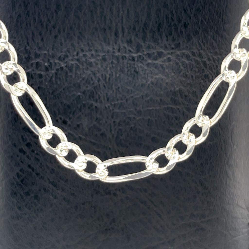 Cadena Caballero Plata #9453