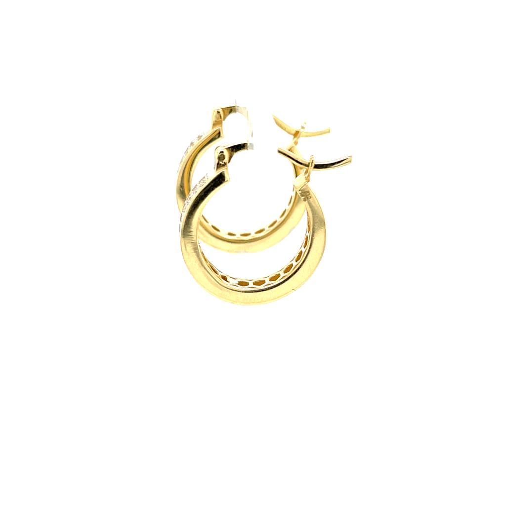 Arracada Oro 14k #9657
