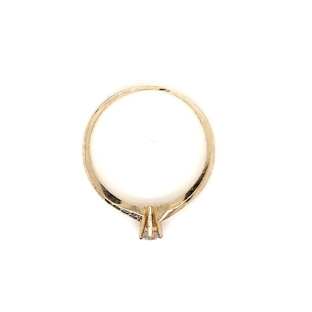 Anillo compromiso Oro 10k #6469