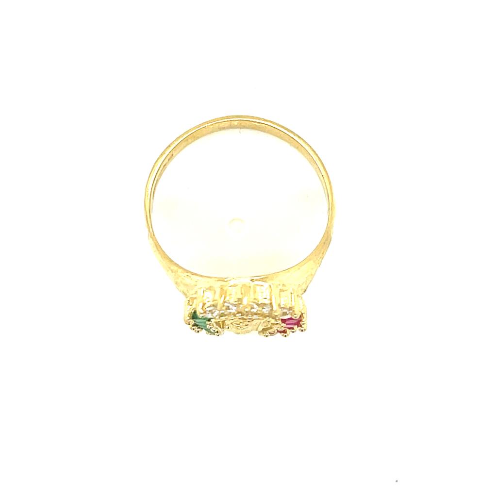 Anillo Caballero Oro 10k #9803